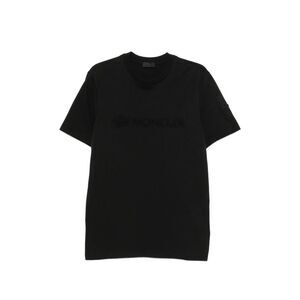 Moncler Black T-Shirts & Vests - T-Shirts Men